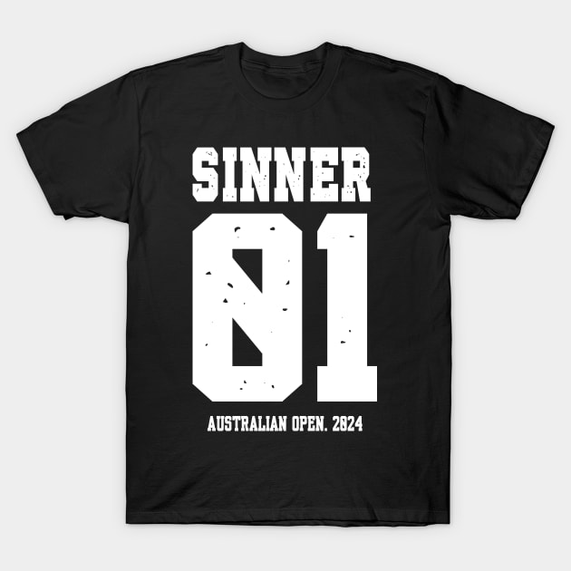 Jannik Sinner T-Shirt by King Chris